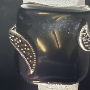 VINTAGE ONYX & MARCASITE